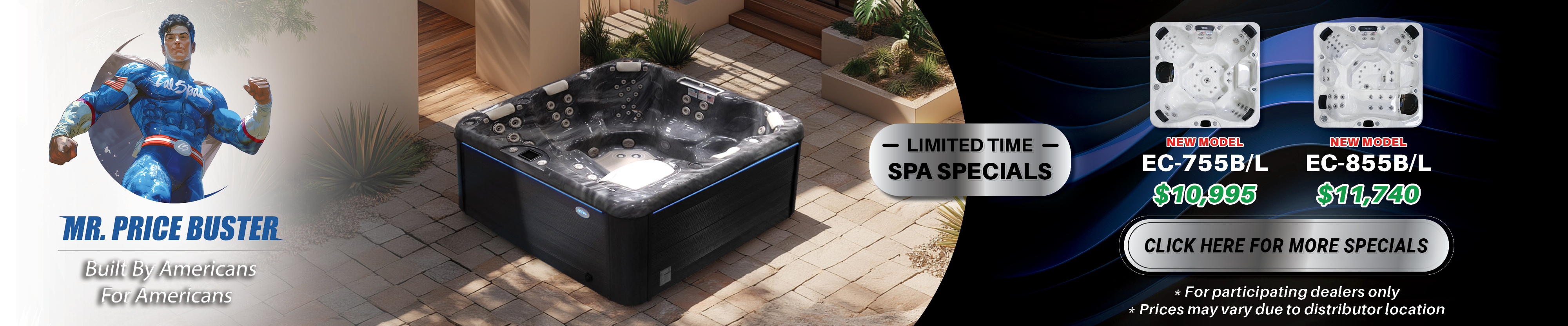 Calspas hot tub being used in a family setting - Corona