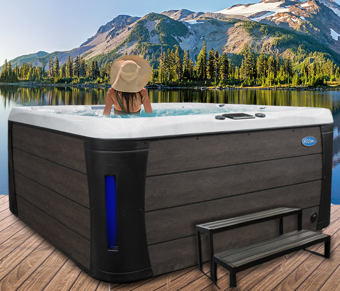 Calspas hot tub being used in a family setting - hot tubs spas for sale Corona
